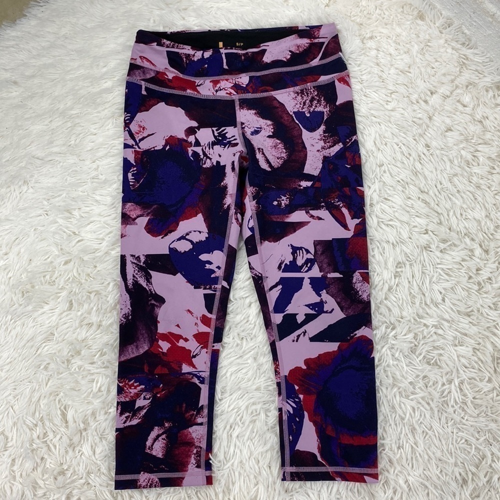 Lucy Patterned Crop Leggings